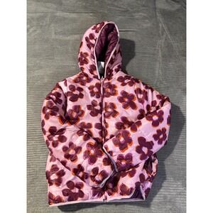 Youth Girl  Size Medium Pink Puffer Jacket